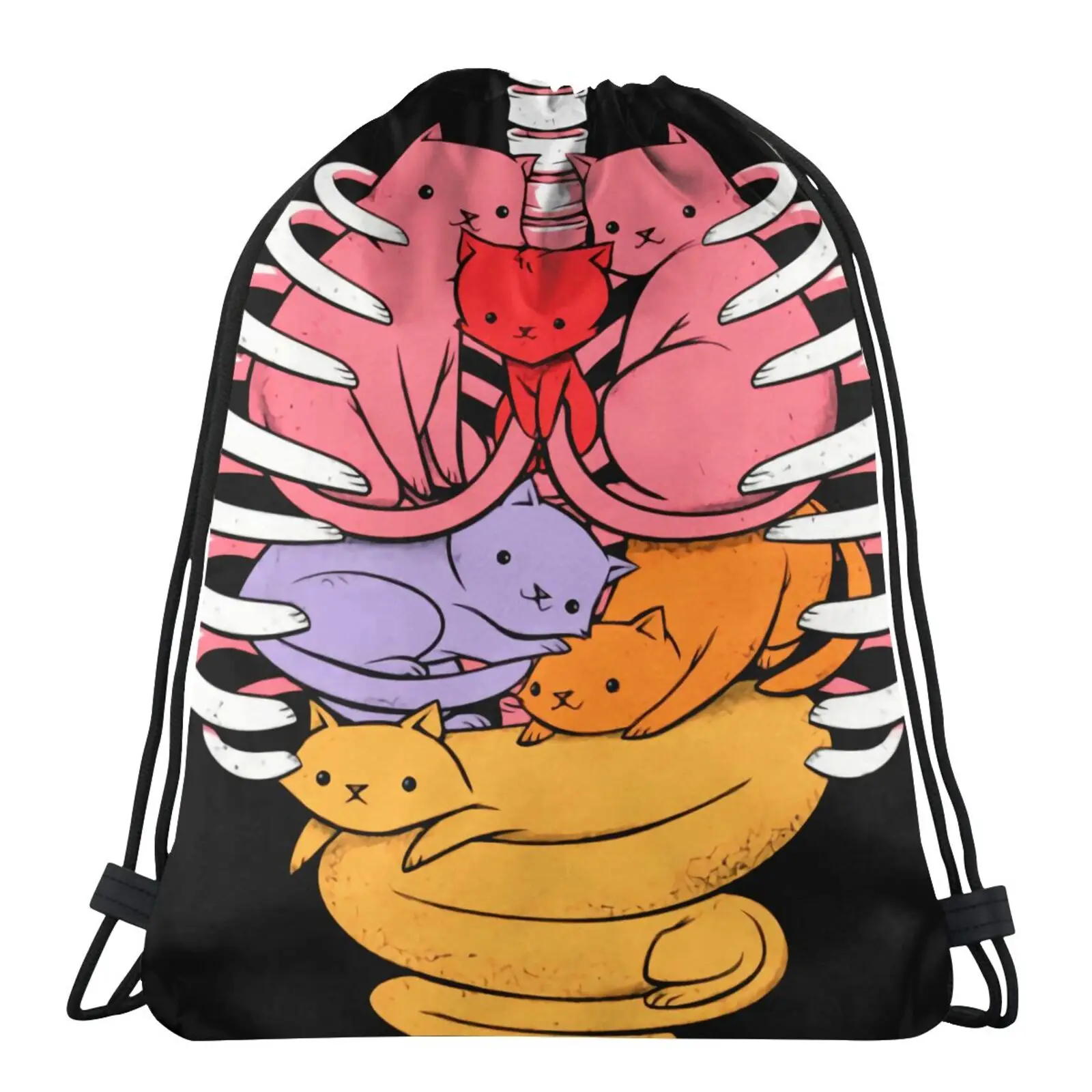 

Анатомический Скелет кошки анатомическая сумка для обуви тканевые сумки с ремешком сумки для рисования