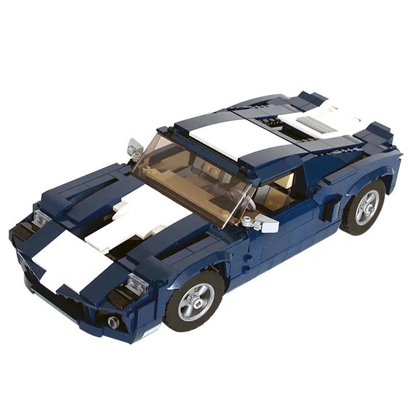 

MOC-37665 высокотехнологичная дорога 10265 GT04, версия GT04, гоночный спортивный автомобиль, строительные блоки, модели автомобилей, кирпичи, детские...