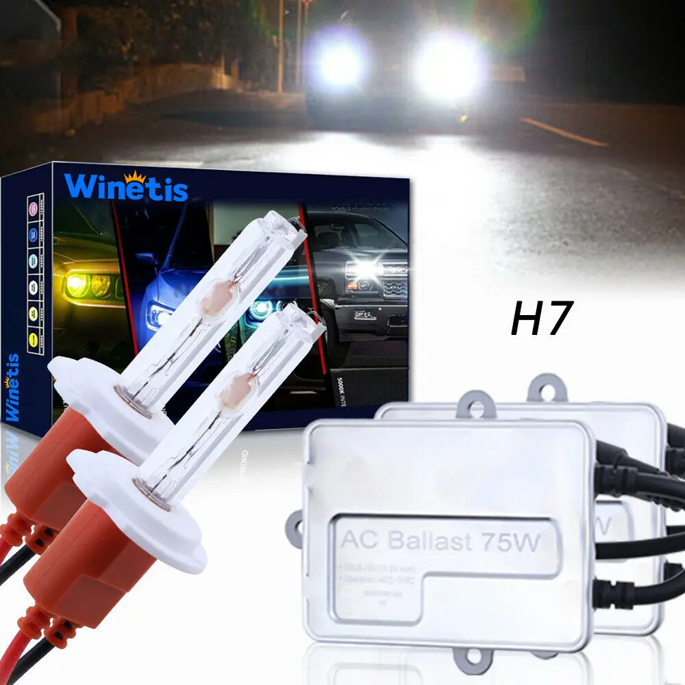 

75W Custom Hid лампы фар H7, подходит для Hyundai Tucson 2016-2020, ближний свет