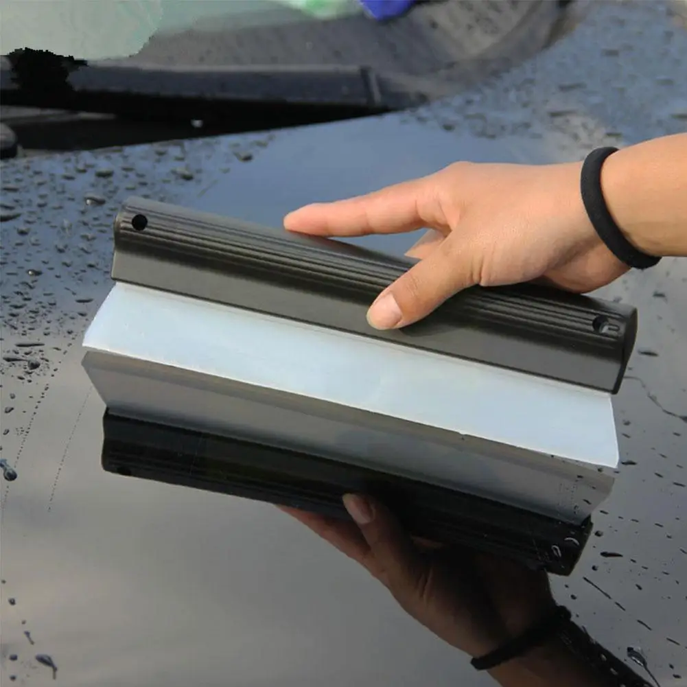 

Non-Scratch Flexible Soft Silicone Handy Squeegee Car Film Scraper Scraper Water Car Window Wiper Wiper Drying Clean L2A2