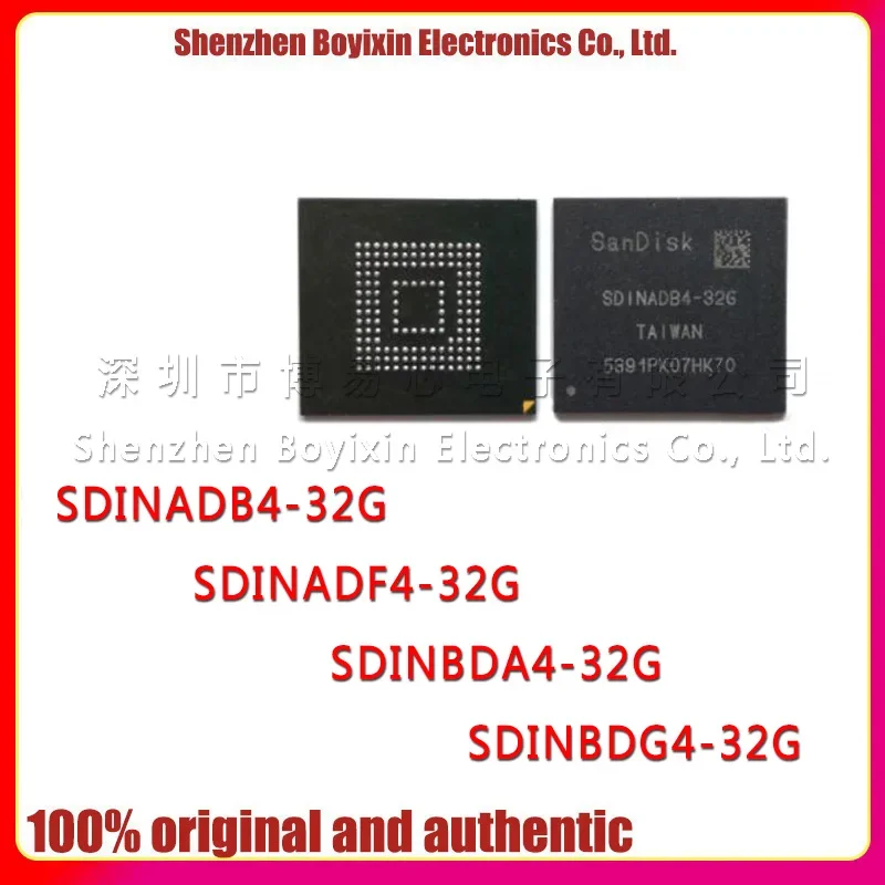 SDINADB4 F4-32G SDINBDA4- G4-32G SanDisk emmc 153 шарик 32 ГБ флэш-памяти срок службы 0-10
