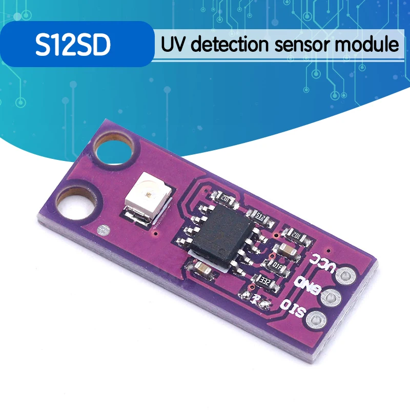 

Φ модуль датчика обнаружения UV S12SD светильник ности, набор для самостоятельной сборки, электронная модель нм-нм для Arduino