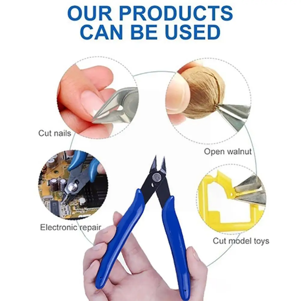 

170 Cutting Pliers DIY Model Oblique Pliers 170II 3D Oblique Kit Tool Mold Small Nose Supporting Pliers T6G8