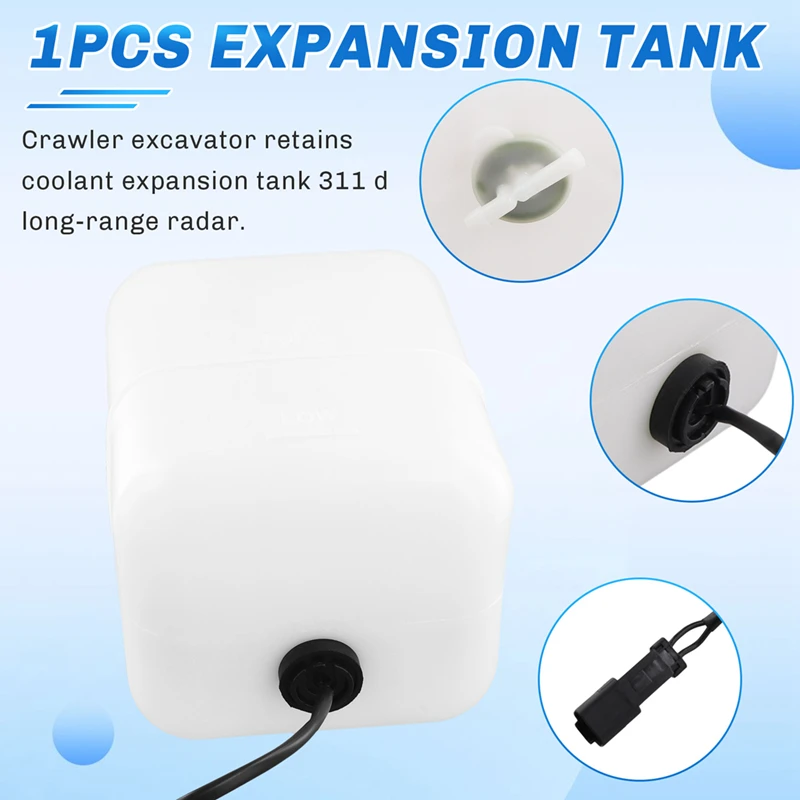 Резервный расширительный бачок охлаждающей жидкости для экскаватора Caterpillar 311D LRR