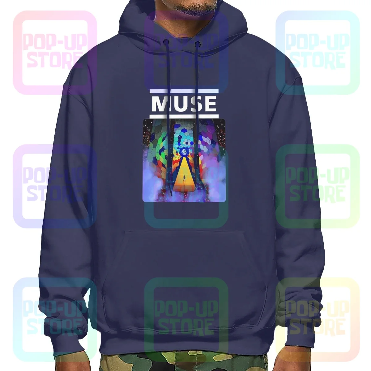 Популярная Толстовка Muse в британском стиле с изображением альбома рок-группы