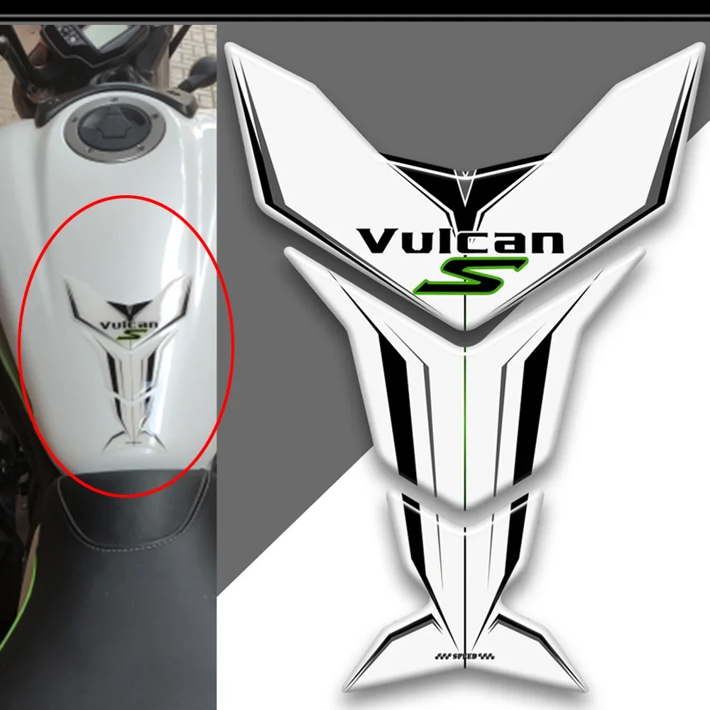 Наклейки на бак наклейки мотоцикл газ топливный защитный коврик для Kawasaki VULCAN S 650
