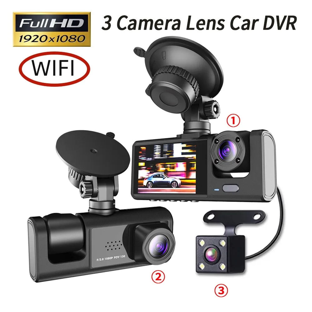 Video Register Dashcam Camera With Wifi