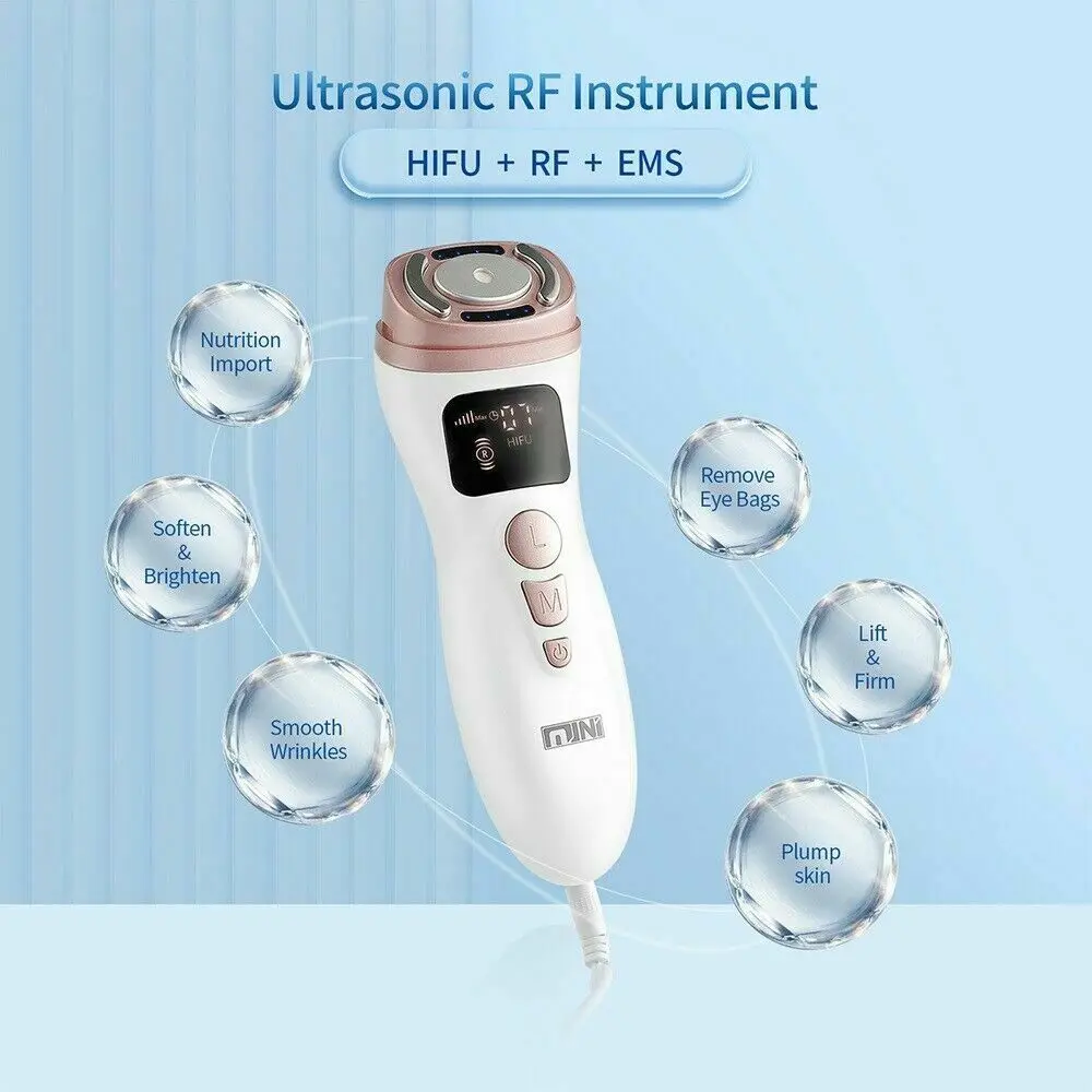 

Новый мини-аппарат для лица HIFU RF, устройство для подтяжки кожи вокруг глаз и лица, массажер для лица против морщин