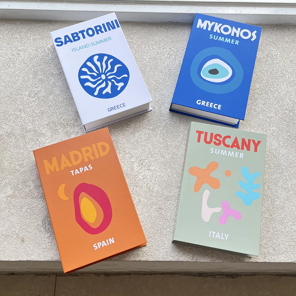 

6 шт./партия, декоративные поддельные книги