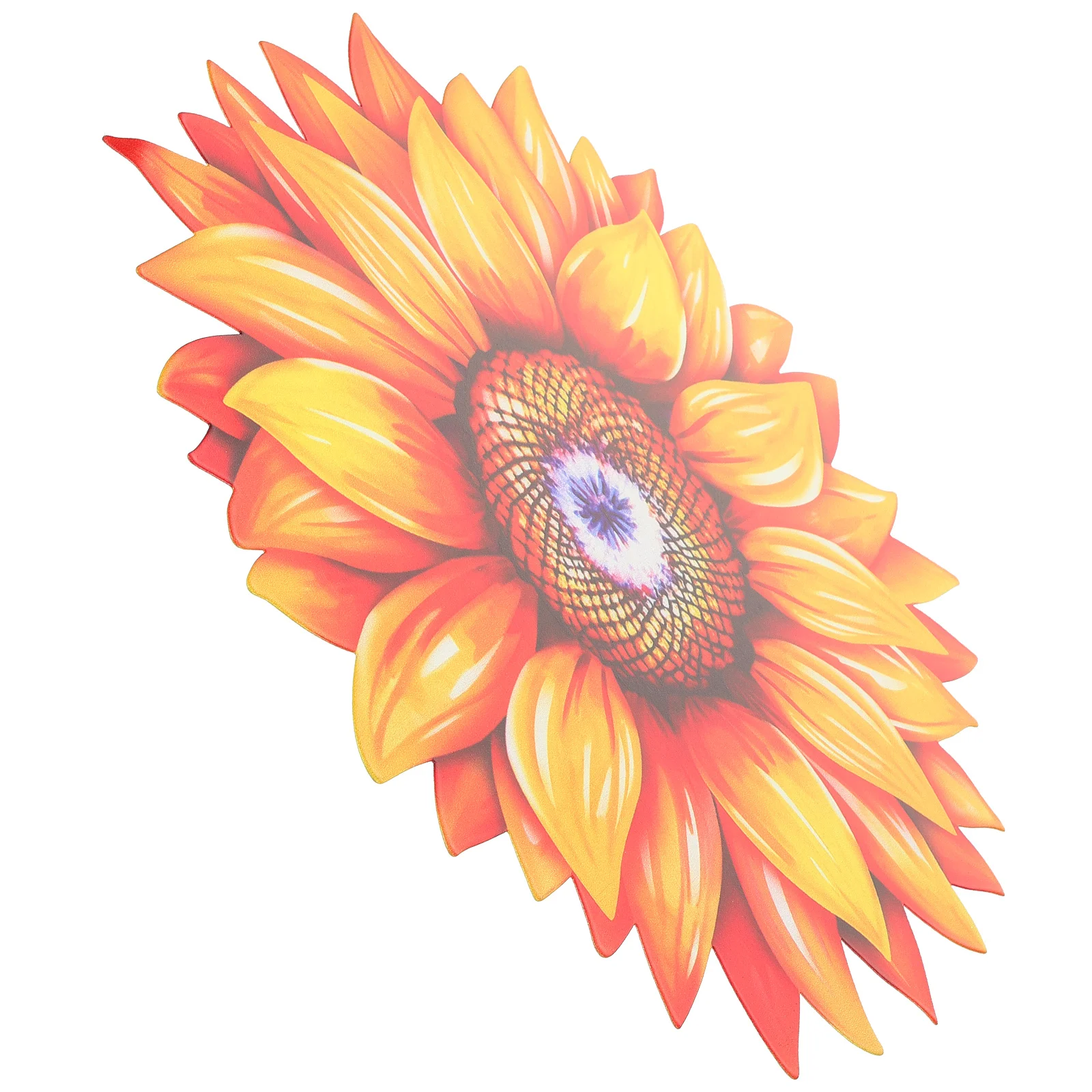 

Sun Flower Wall Hanging Decorations Outdoor Garden Metal Patio Bedroom Home