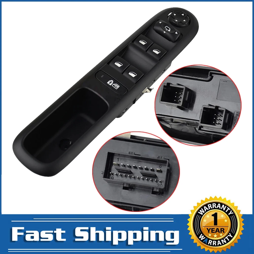 

Master Power Window Mirror Switch For Peugeot 3008 5008 Hatchback Wagon Front Left Door Lifter Switch 96650621ZD 6490X6