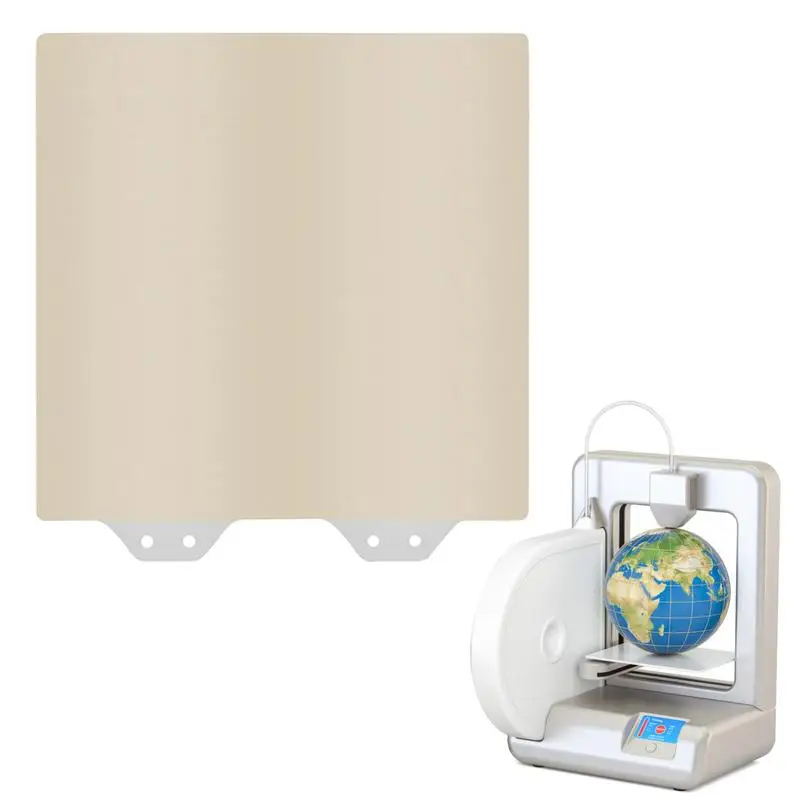 

PEI Spring Steel Build Plate Dual Side Textured Build Plate Heated 120x120mm/4.72x4.72inch Steel Metal PEI Sheet For Voron V0