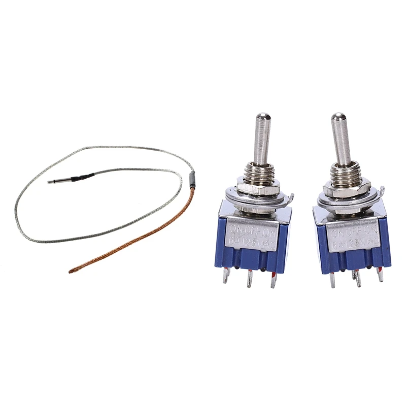 

1x Bendable Piezo Cable Under Saddle Pickup & 2x AC 125V 6A 6 Pin Spdt On/Off/on 3-Way Mini Toggle Switch
