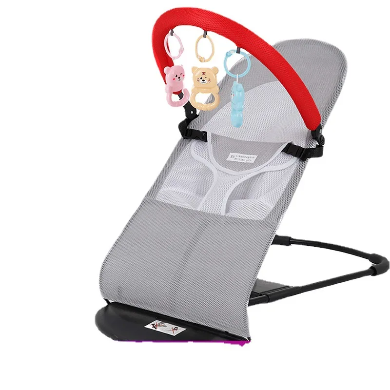 

Baby Rocking Chair Baby Recliner Can Be Balanced and Folded To Coax To Coax Baby Rocking Chair