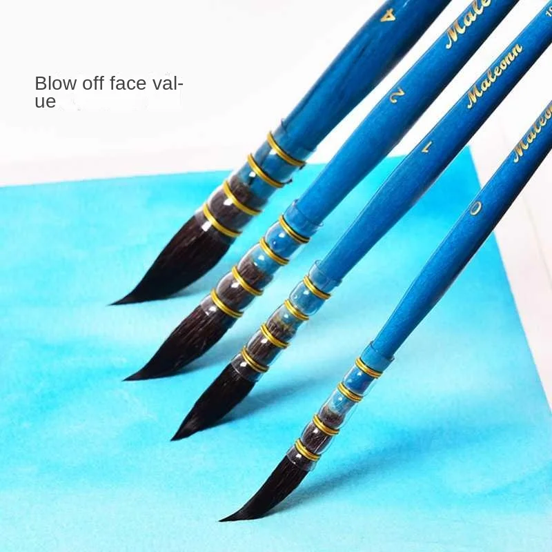 Кисти для рисования беличьи И Соболиные 1 шт. набор художественных кистей