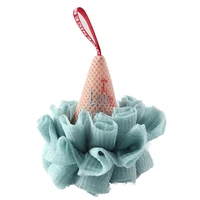 2022 new ice cream bath ball bath rubbing bubble net anti shedding bath flower