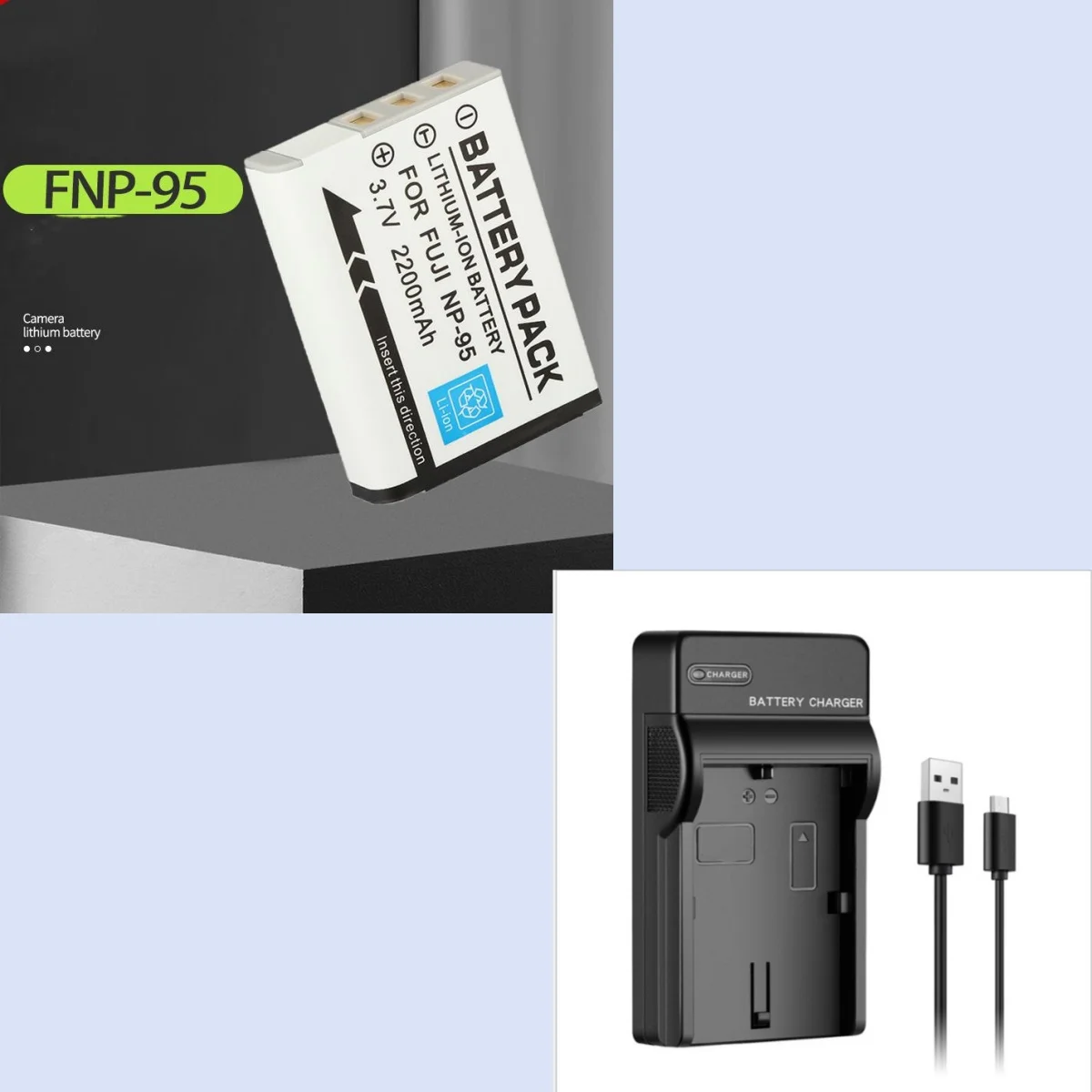 Аккумулятор для фотоаппарата 2200 мАч