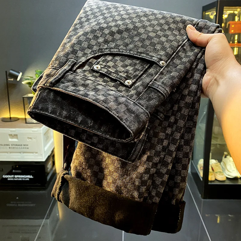 Унисекс черные джинсы