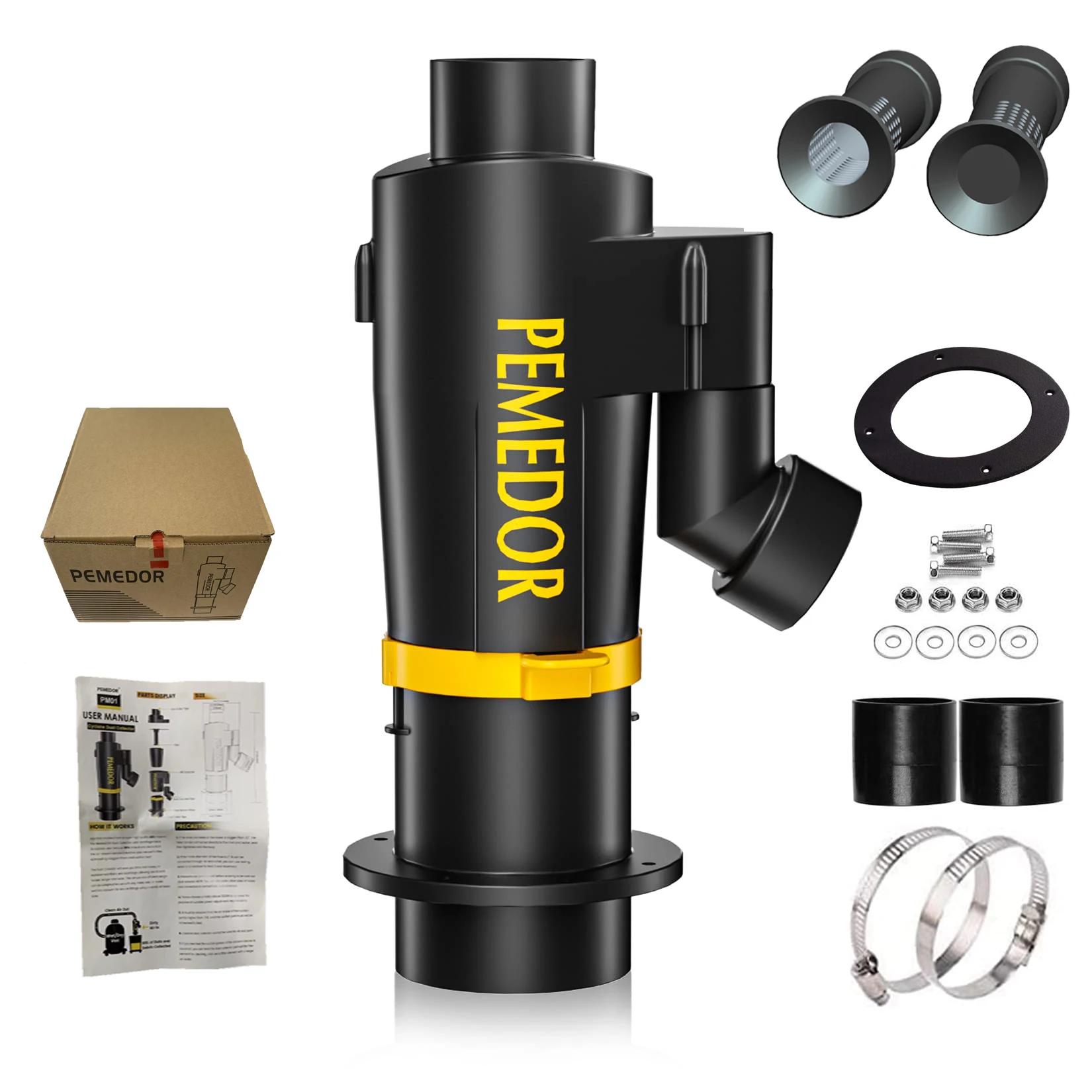 

PEMEDOR Циклонный сепаратор с двумя фильтрами для деревообработки