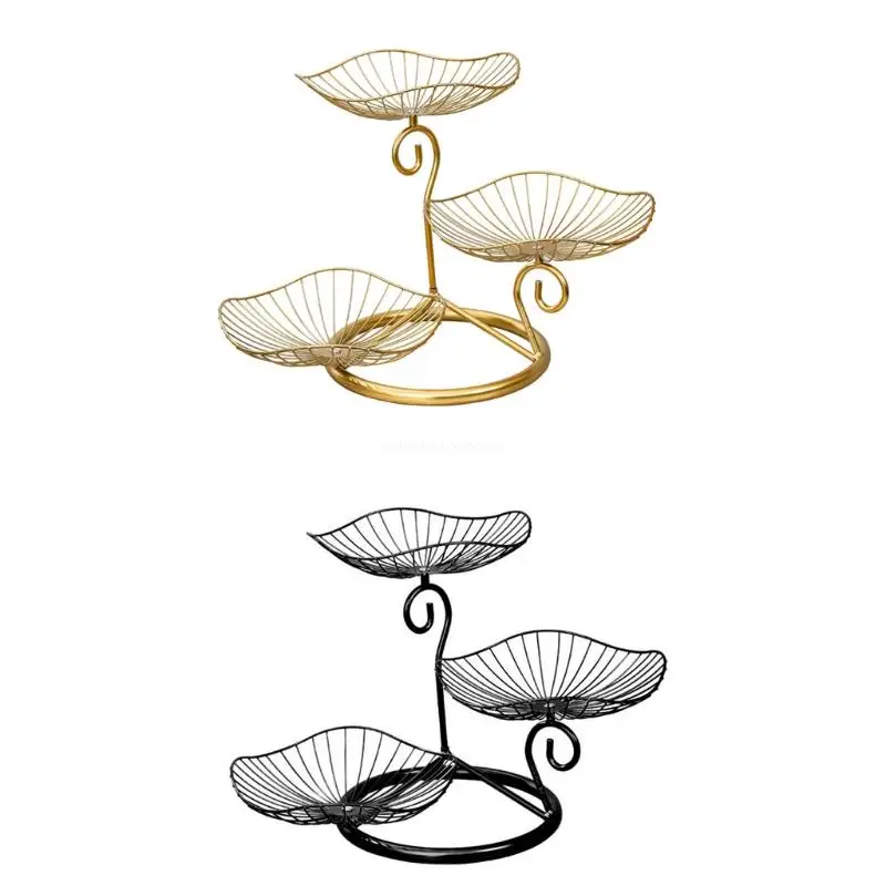 

Для креативного трехслойного лотка для фруктов, столешница, корзина для фруктов и овощей, держатель, Прямая поставка