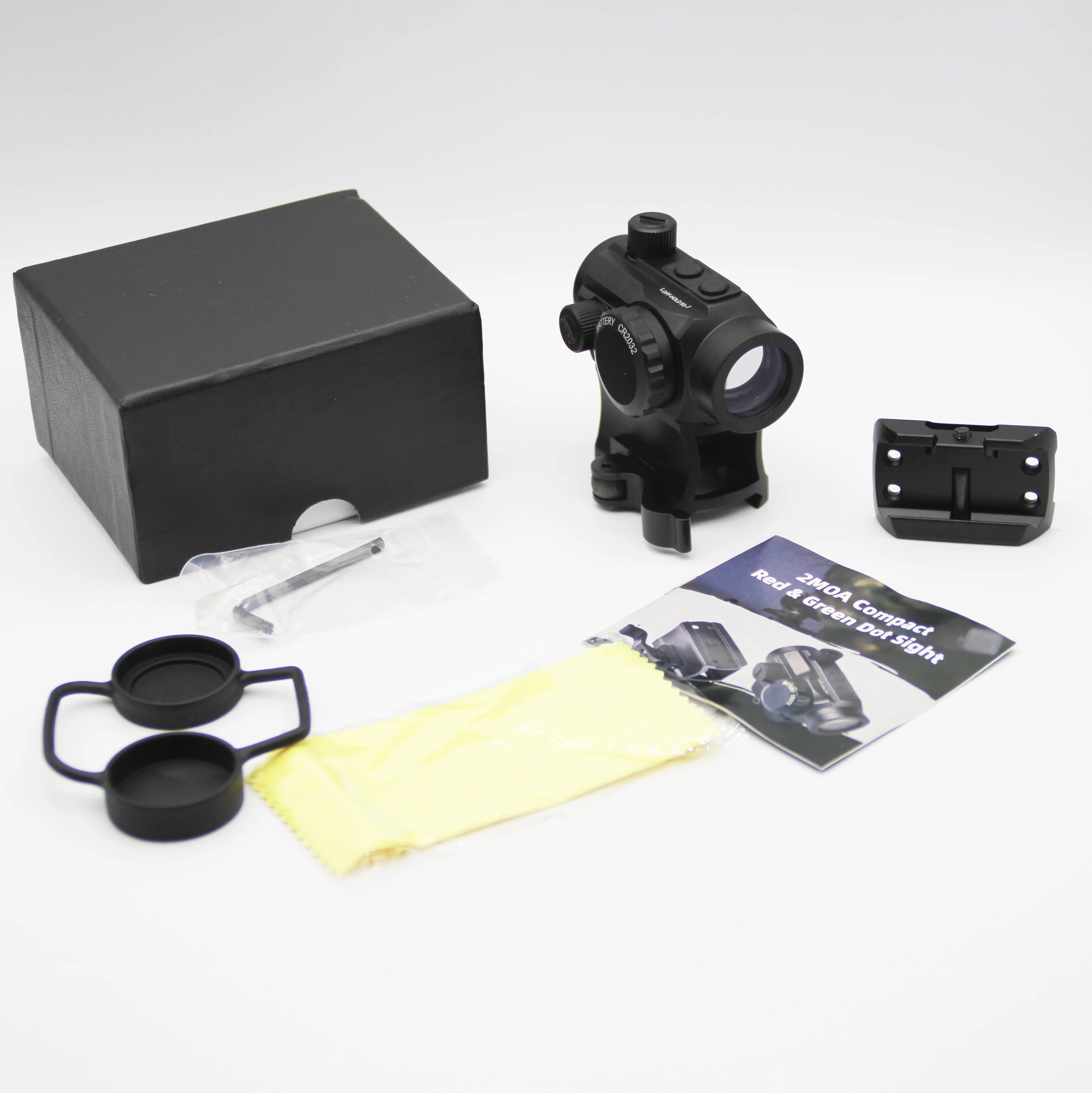 2 MOA Компактный красный и зеленый точечный прицел MOTAC 1x20 мм ударопрочный