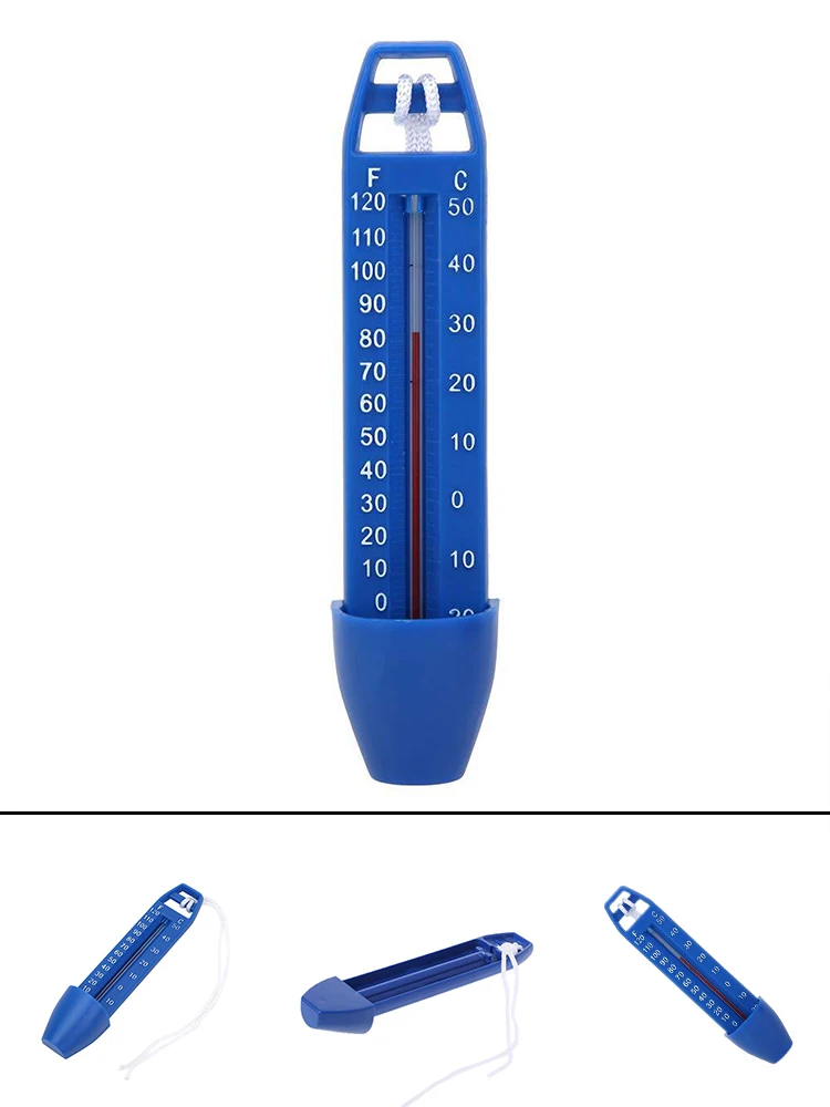 

Floating Thermometer 17x4.2CM Portable Swimming Pool Floating Thermometer Water Tester Floating Thermometer Swimming Pools