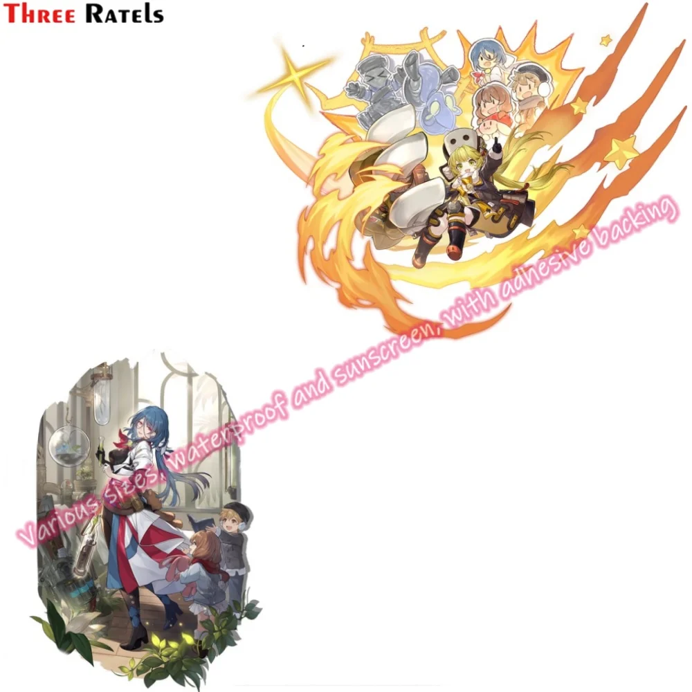 

Three Ratels N275 Natasha Honkai Adhesive Vinyl for Car Stickers for Ford Focus MK2 Assesories for Tesla Model 3