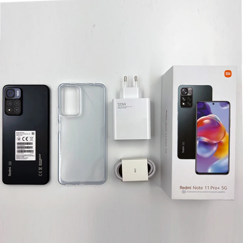 Global Version Xiaomi Redmi Note 11 Pro+ 5G Plus Smartphone Dimensity 920 120W HyperCharge 120Hz AMOLED Display NFC 108MP Camera