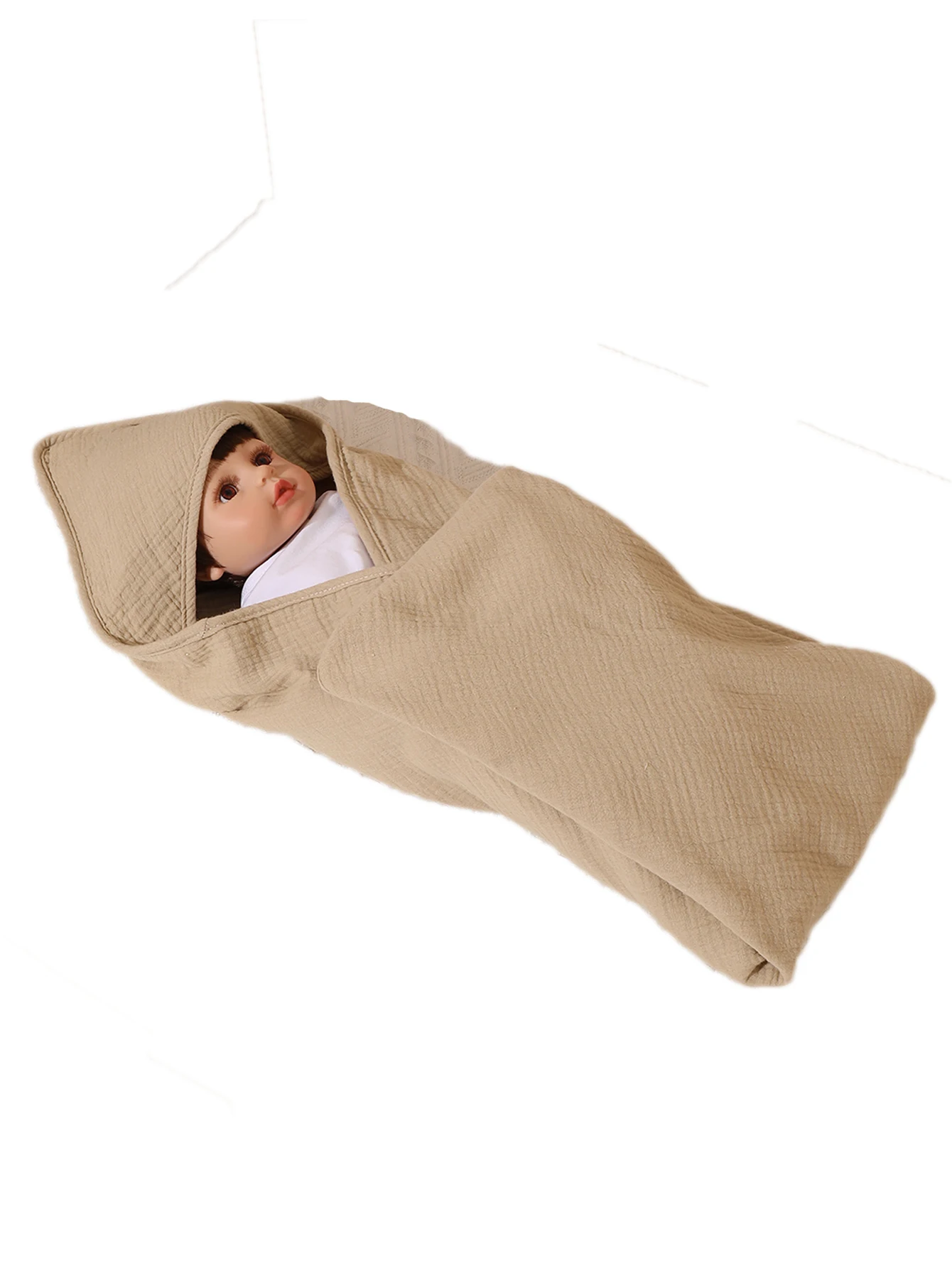 Новый Дизайн Хлопковое Муслиновое Детское Одеяло Однотонное Банное Полотенце