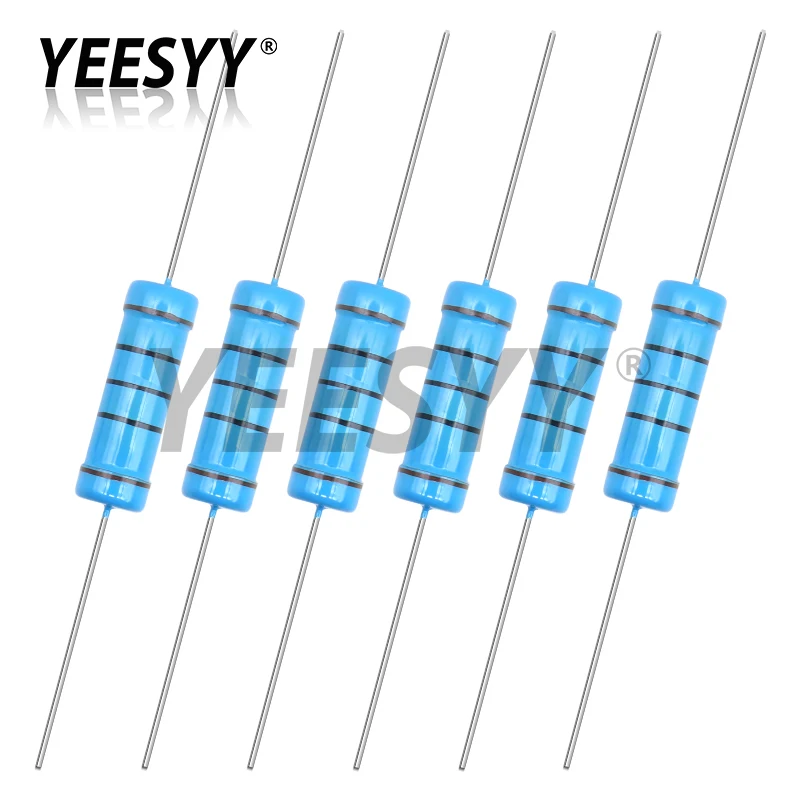 10 шт. 5 Вт 1% металлопленочный резистор 0 1R~10M 47R 100R 220R 330R 1R 2R 1K 1 5K 2 2K 3 3K 9K 4 7K 10K 22K 47K 100K