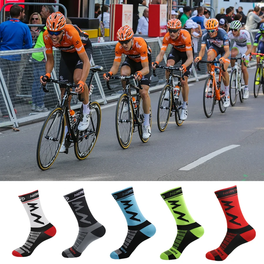 Носки велосипедные спортивные дышащие 5 пар