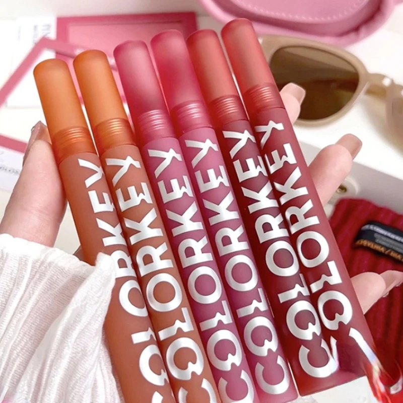 

Блеск для губ Colorkey Coraki, весна и лето, бархатная однотонная помада karachi, женское зеркало, Цвет зеркальный