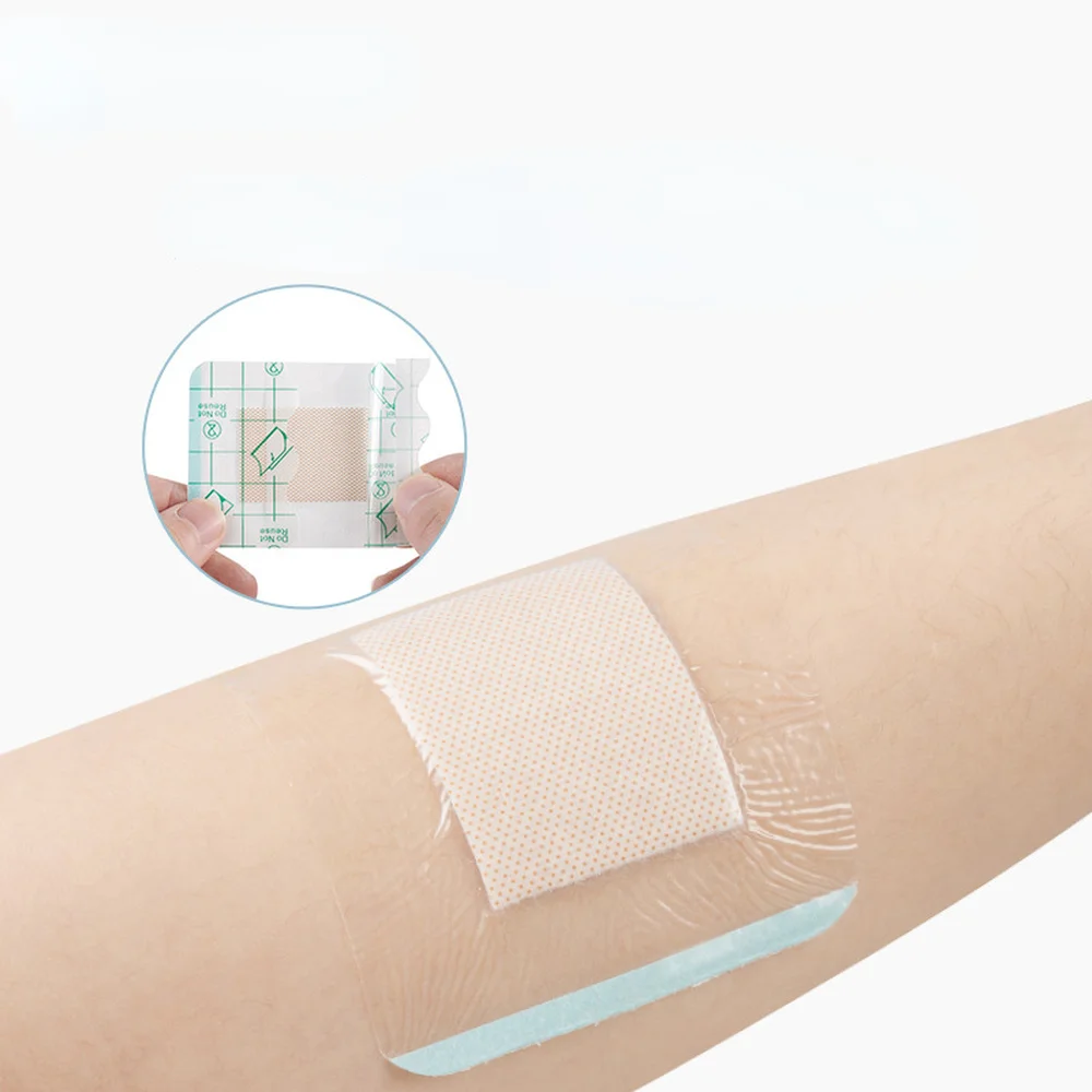 

30PCS Breathable Tape Skin Healing Protective Soft Adhesive Antibacterial Wound Dressing Fixation Bandage