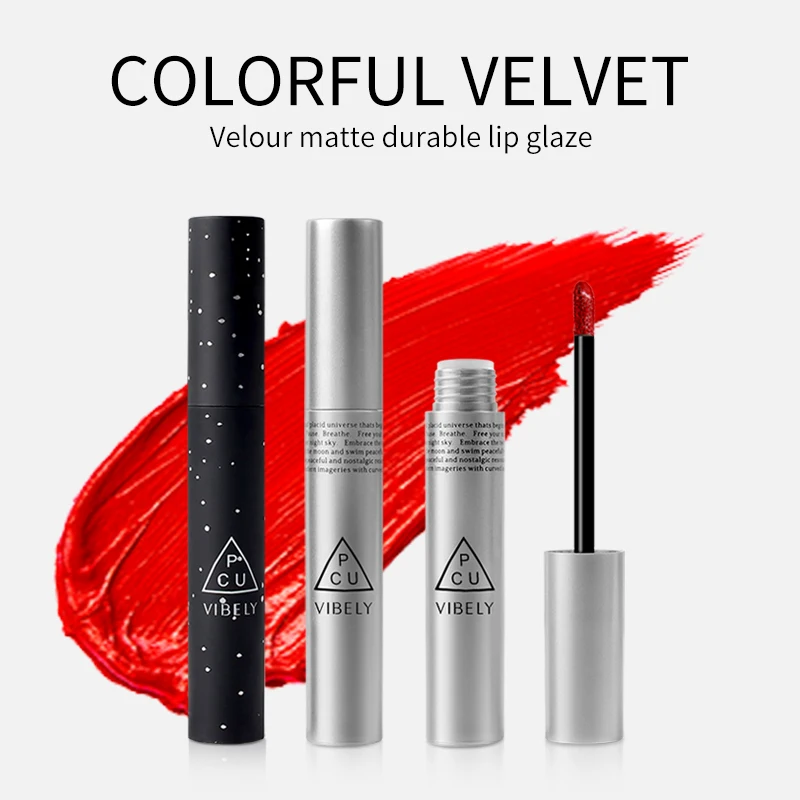 Бархатный матовый блеск для губ водостойкий глянцевый стойкий косметика не