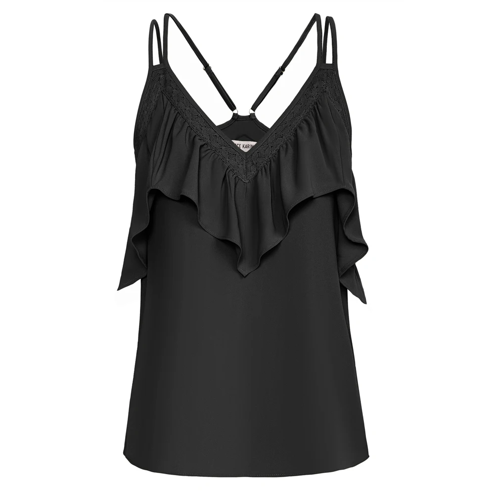 GK женские классические топы на бретельках с двойным регулируемым ремешком