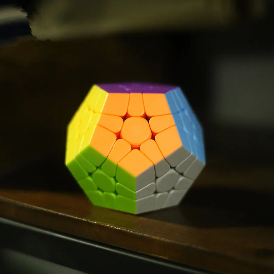 Sengso Mr. M Magnetic 3rd Order Magic Cube Alien 12-Sided Puzzle Развивающие Игрушки Для Детей 5 Wondrous Cubes