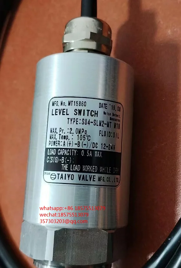 Фото Датчик уровня топлива (топливомер) для двигателя TAIYO SU4-SLM2-MT M18 EFI, 1 шт. №2