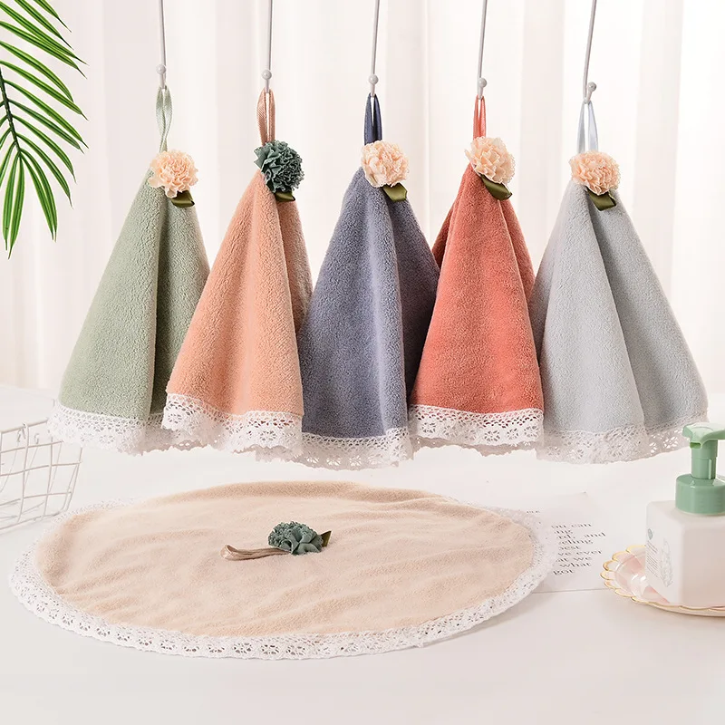 For Baby Soft High Absorbent Kitchen Bathroom Cleaning Towels Polyester Comfortable