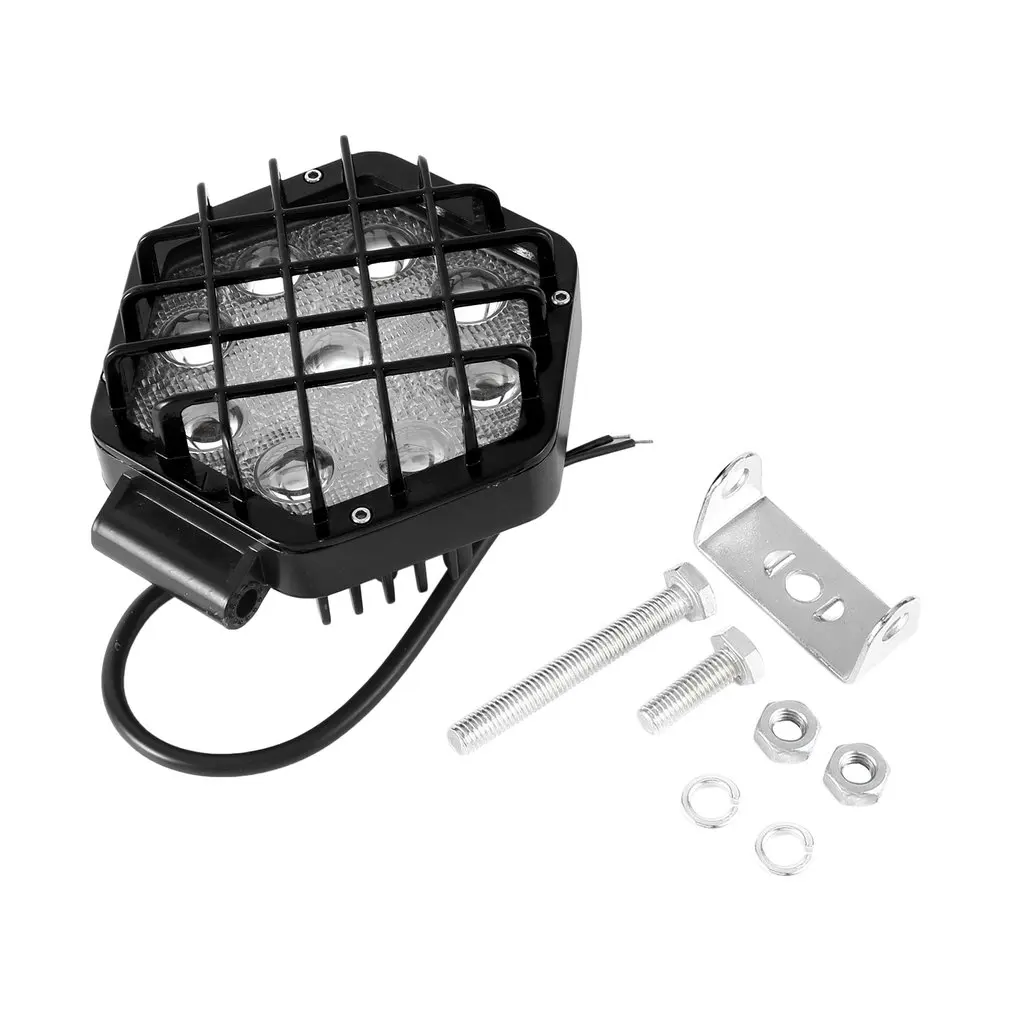 

Светодиодные лампы направленного света, портативный шестигранный рабочий светильник для лодок, тракторов, грузовиков, внедорожников, 48 Вт