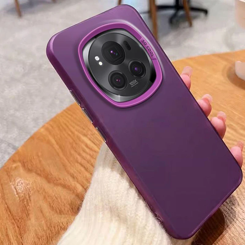 Чехол для Honor Magic 6 Pro Magic6 BVL-AN16 BVL-N49 роскошный противоударный чехол-бампер цвета