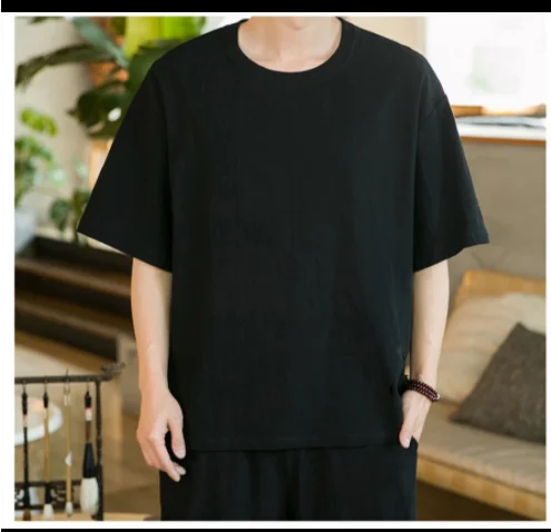 

Men's fashion casual short sleeve T-shirt 9918