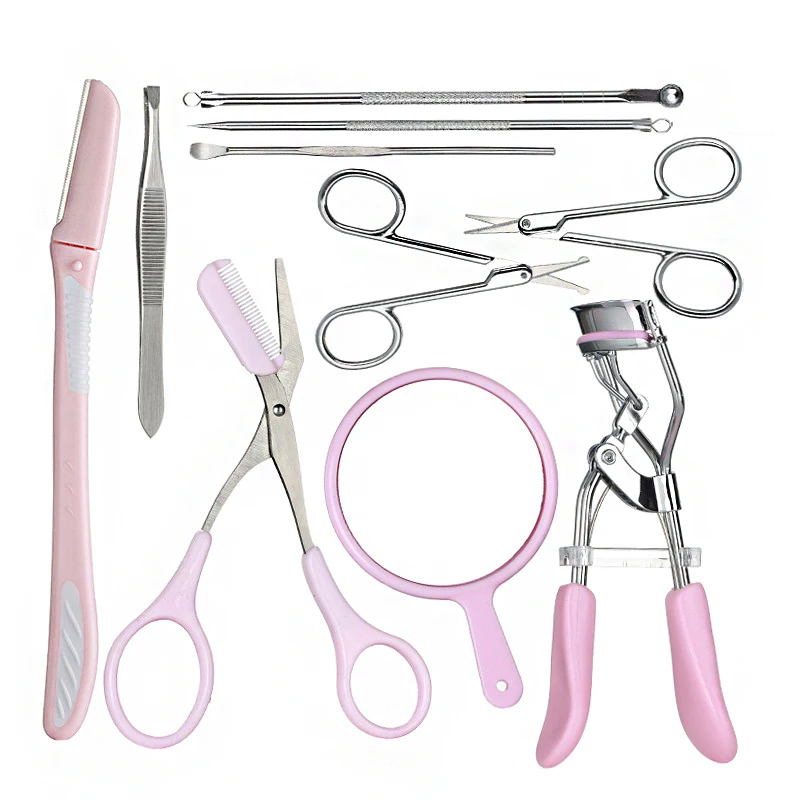 

4/6/10pcs Eyebrow Cutters Set Eyebrow Trimmer Eyebrow Razor Kit Hair Removal Razor Woman Eyebrow Shaper Makeup Tools