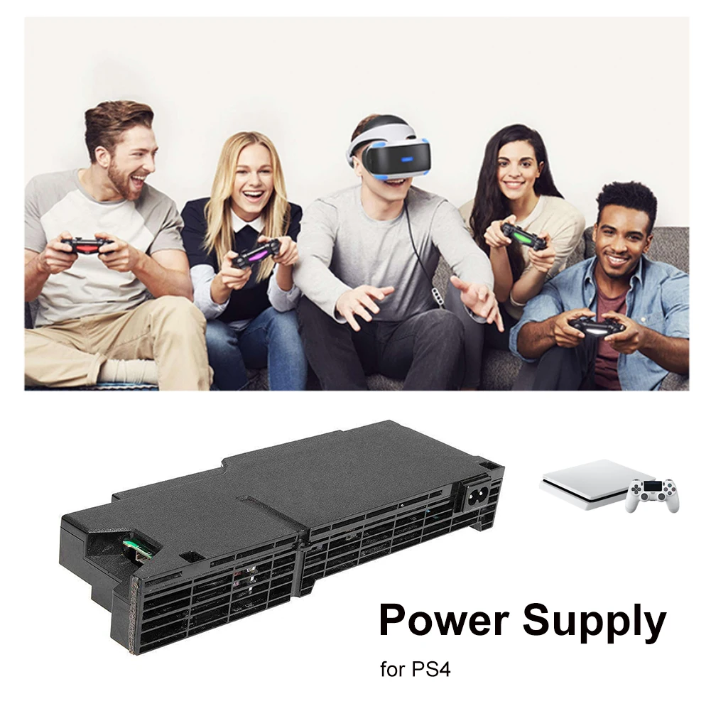 

Power Supply Unit ADP-200ER Replacement for PS4 1200 Console Power Source Adapter 100-240V 50/60Hz Input 12V 17.5A Output