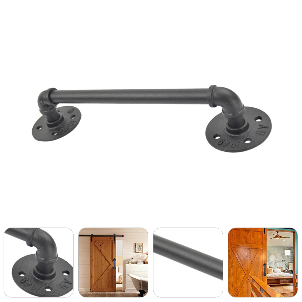 

Door Handle Barn Kitchen Cabinet Handles Warehouse Iron Pull Black Drawer Pulls