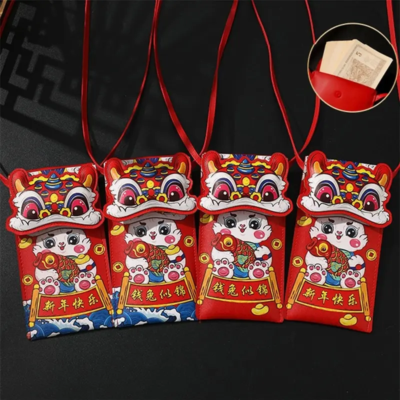 

Новинка 2023, Детские кошельки с рисунком кролика на удачу