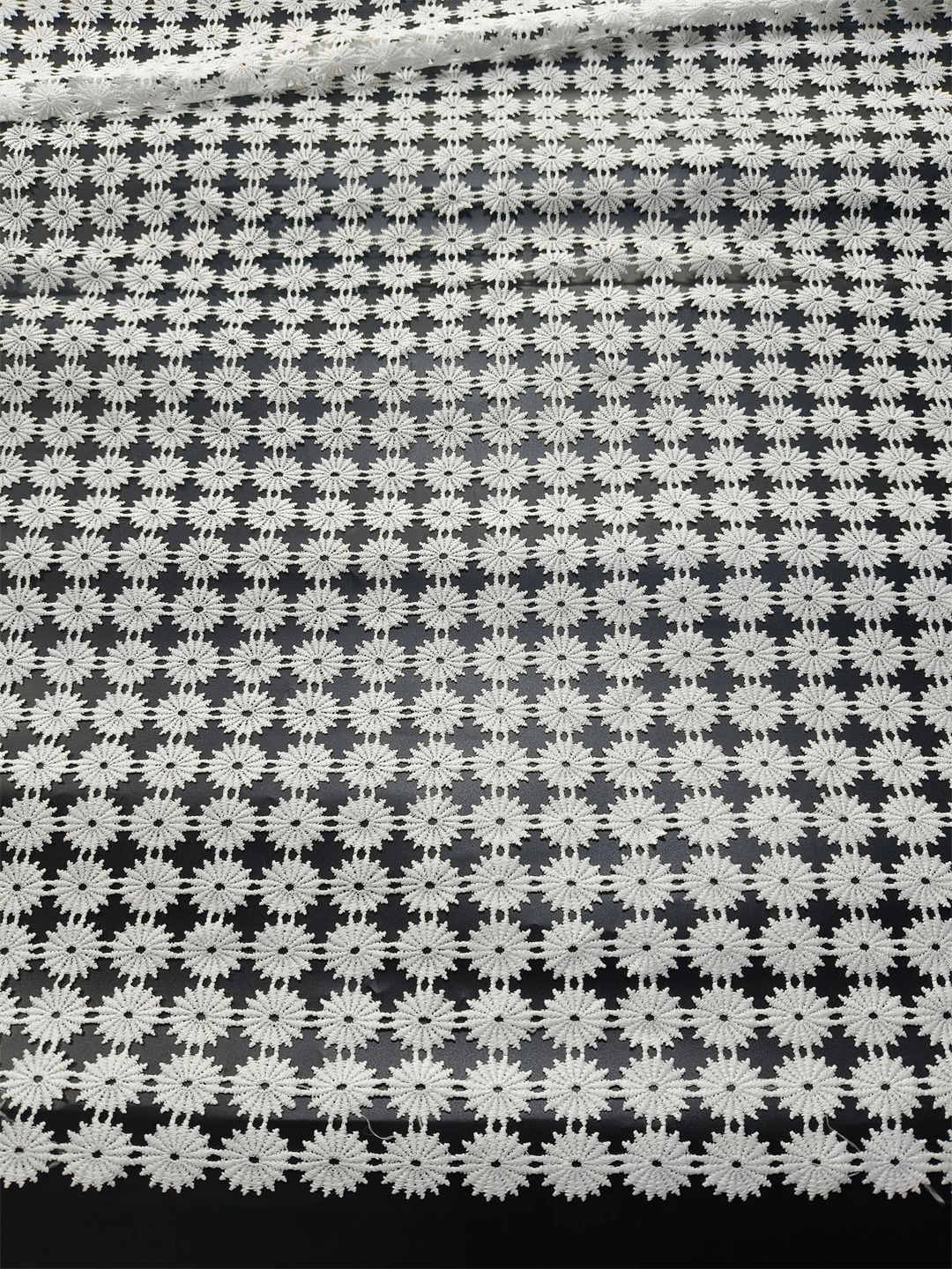 5 ярдов 2024 новинка приятное для кожи лучшее качество Изящный Белый гипюр шнур