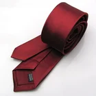 Мужские аксессуары тонкий золотой галстук для мужчин однотонный галстук-бабочка атласный Свадебный галстук Поддельный Воротник галстук для рубашек