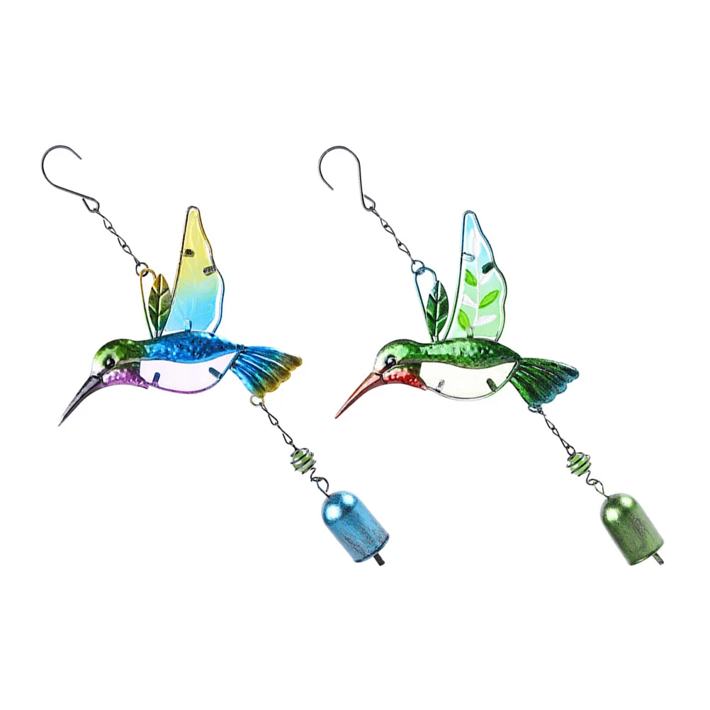 

HummingHome Decorations Hanging Ornament Home Hummingbirds Decor Outdoor Wind-Bell