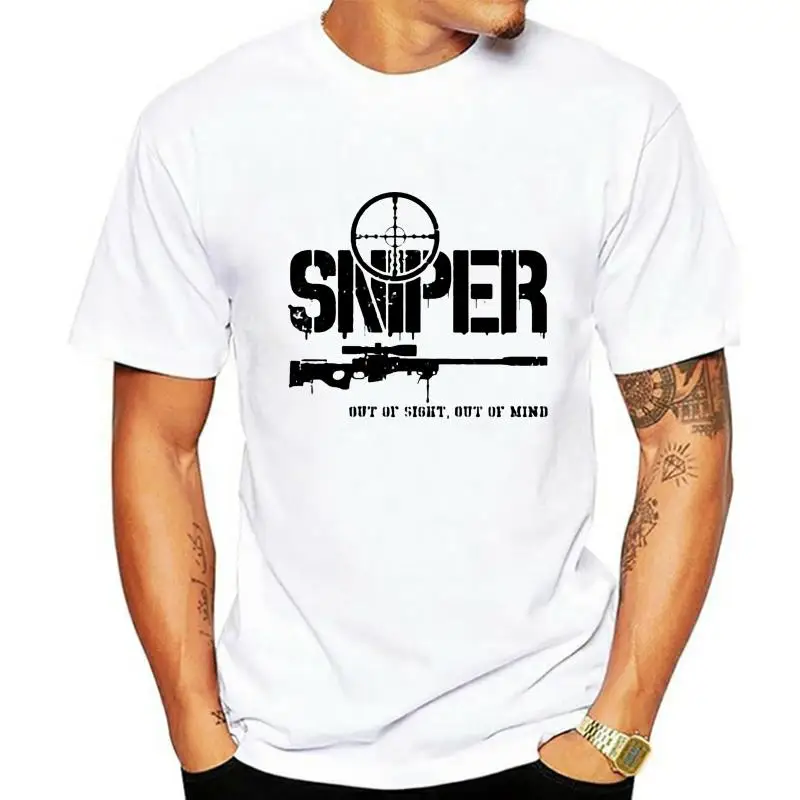 

Снайперская Футболка мужская футболка Военная спецназ армия США герметичная команда шесть Para Sas