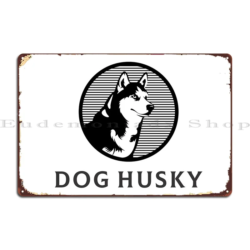

Металлический фотографический плакат Husky